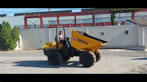 Terex Ta6 Dumper Off Road Rock Dump Truck 4x4 Diesel Skid Steer Loader