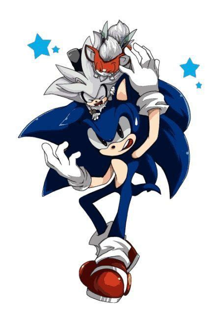 Sonicchip And Baby Silver Sonic The Hedgehog Sonic Sonic Art