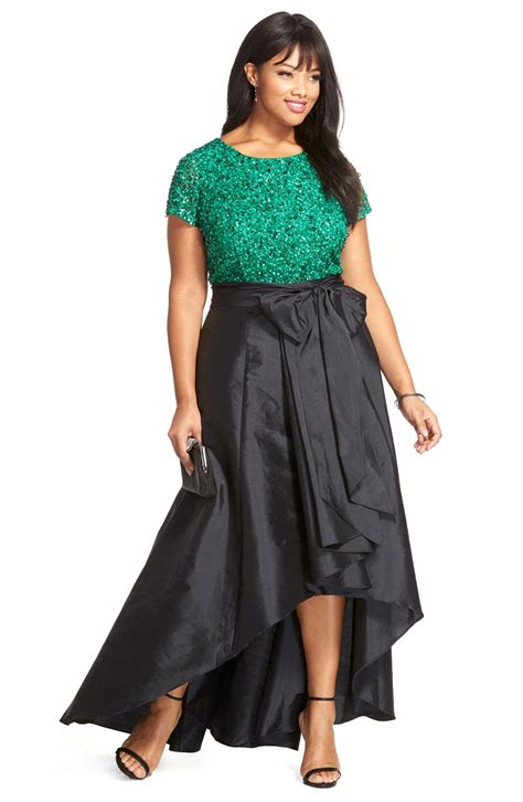 adrianna papell high low taffeta skirt nordstrom ball skirt casual dresses plus size