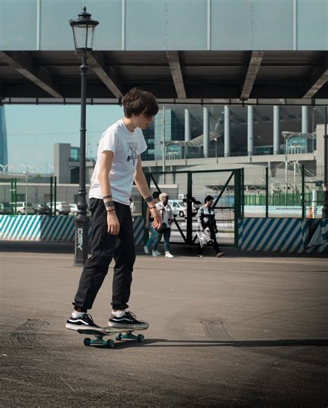 Download Aesthetic Skater Boy Portrait Wallpaper