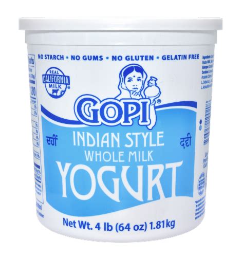 Gopi Indian Style Whole Milk Yogurt 64 Oz Food 4 Less