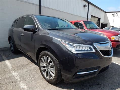 2016 Acura Mdx Sh Awd Wtech Wres Sh Awd 4dr Suv Wtechnology And