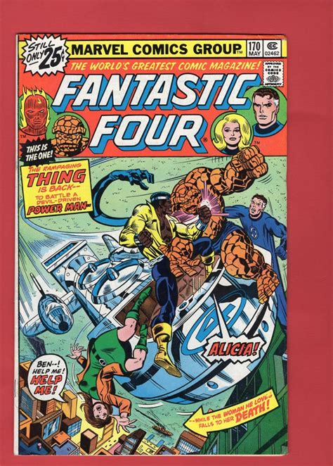 Fantastic Four 170 May 1976 Marvel Iconic Comics Online