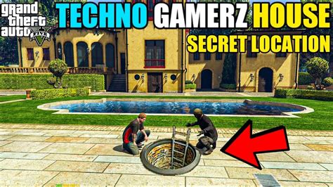 Gta 5 I Found Secreat Location In Techno Gamerz House Omg Youtube