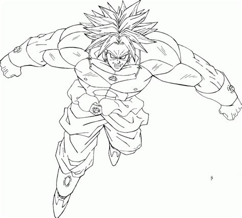 Join us, we will be glad to see new followers. Broly Coloring Pages - Coloring Home