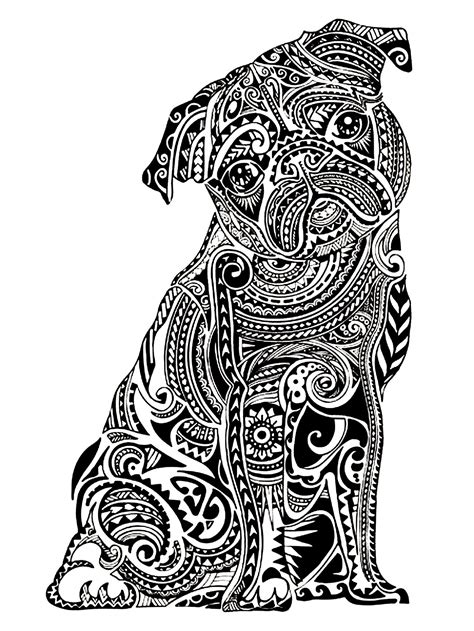 Dog Coloring Pages For Adults Best Coloring Pages For Kids Dog