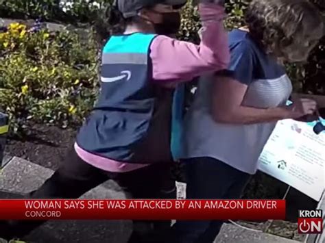 Amazon Driver Caught Punching Woman Over Package Dispute Police