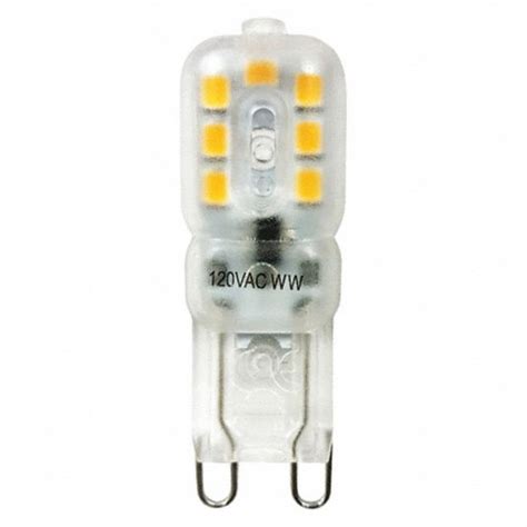 Lumapro Miniature Led Bulb T5 2 Pin G9 Lumens 203 Watts 036w