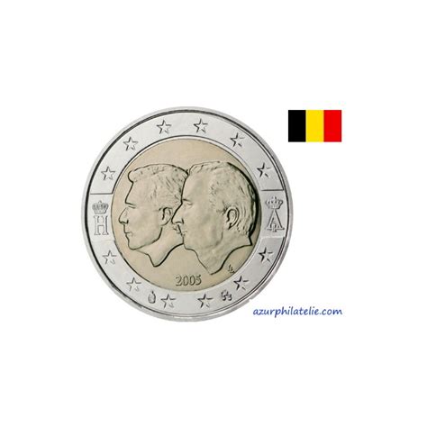 2 Euros Belgique 2005 Union Eco Belgiqueluxembourg Henri Et Albert Ii
