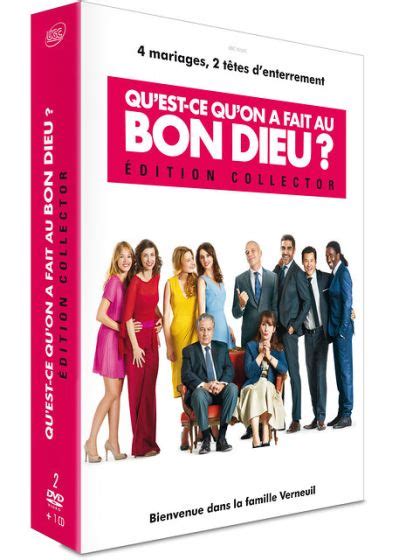 Dvdfr Quest Ce Quon A Fait Au Bon Dieu Édition Collector Dvd