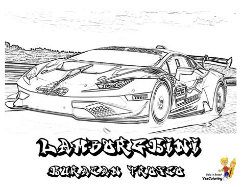 Rugged Exclusive Lamborghini Coloring Pages | 21 Free Lambo Printables