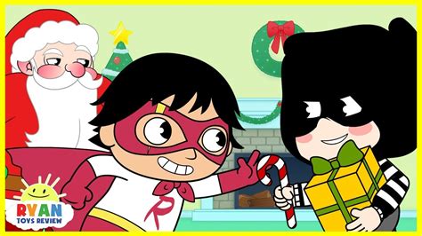 Distributie loann, emma, kate, ryan toysreview. Ryan Helps Santa finds Christmas Presents! | Christmas Cartoon Animation for Children - YouTube