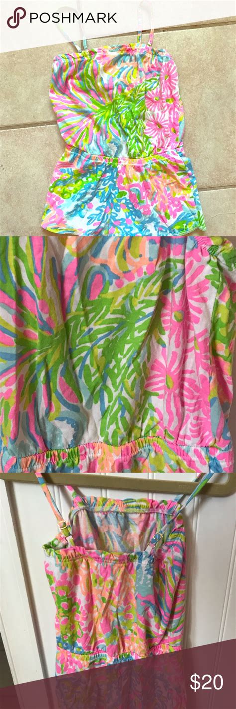 Lilly Pulitzer Toddler Romper Toddler Romper Lilly Pulitzer Lillies