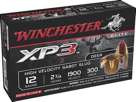 Winchester Ammo Sxp Supreme Elite Xp Gauge Gr Slug Shot