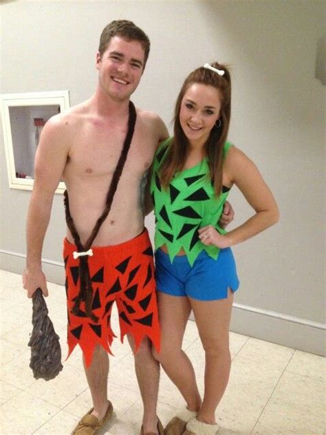 Pebbles And Bam Bam Halloween Costumes Cute Couples Costume Pebbles