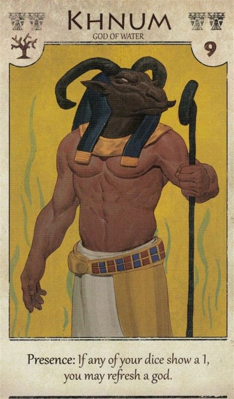Khnum In Egyptian Religion And Myth Was One Of The Earliest Known Deities Originally The God Of