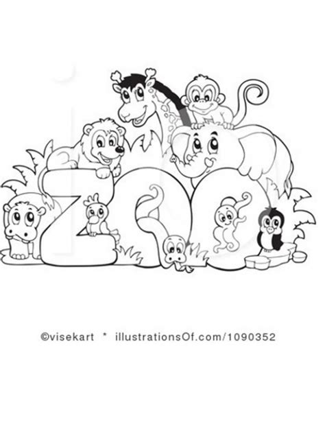 Zoo Coloring Sheets Printable Coloring Pages