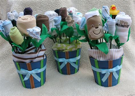 This quick and easy centerpiece involves bottles and pictures, both of which parents can use again. Baby Boy Shower Centerpieces for Tables that will be the ...