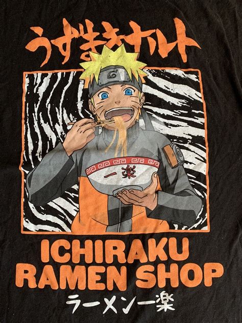 Naruto T Shirt Ichiraku Naruto Anime Original Graphic Gem