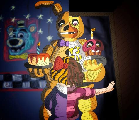 Parallels An Illustration I Did Based On My Favorite Fazbear Frights