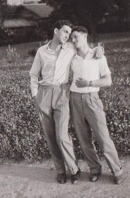 Vintage Gay Men Kissing Harewvictoria