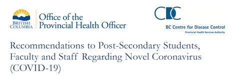 Today's update on the numbers Office of the Provincial Health Officer logo