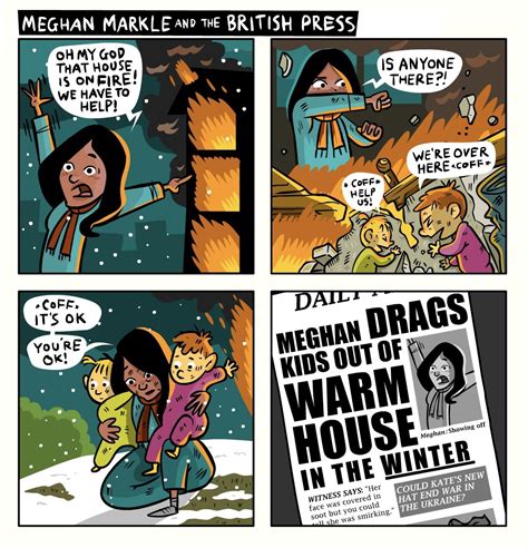 Smooth Dunk On Twitter A Comic About Meghan Markle And The British Press