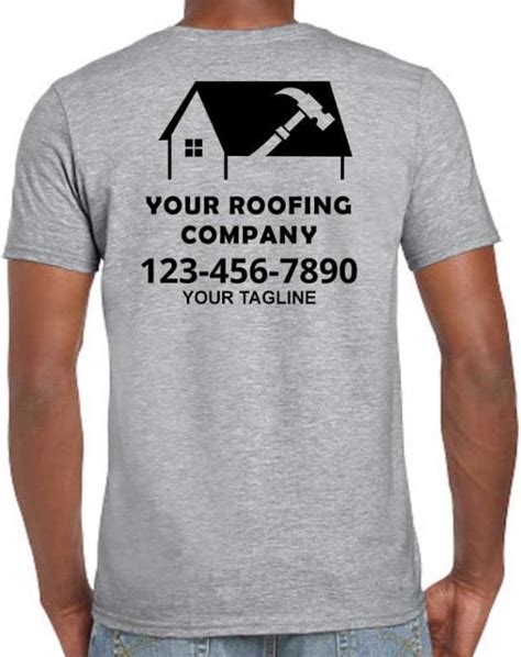Building Contractor Work Shirts Custom Shirts Tshirtbydesign