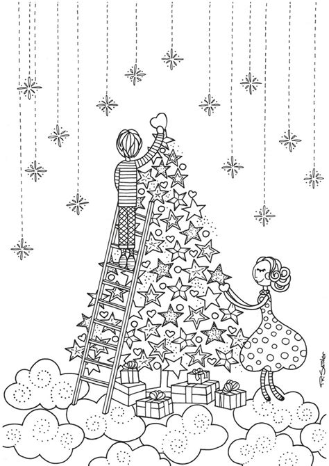 This post may contain affiliate links. 21 Christmas Printable Coloring Pages - EverythingEtsy.com