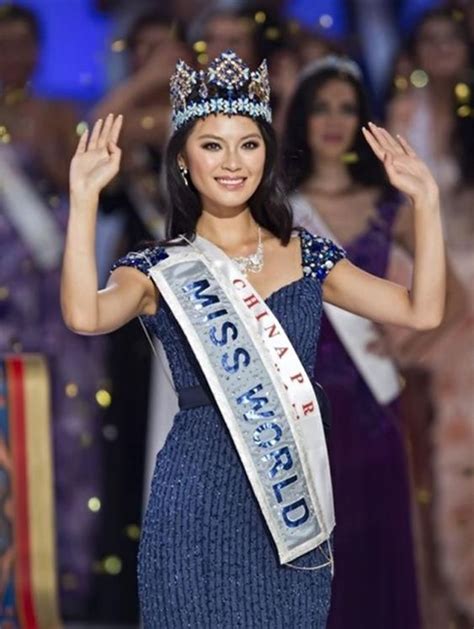 Yu Wenxia From China Miss World