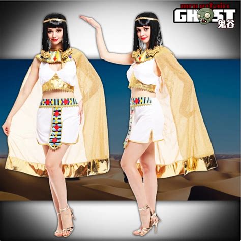 Halloween Costumes Sexy Female Greece Goddess Egypt Queen Cleopatra Queen Egypt Costume In