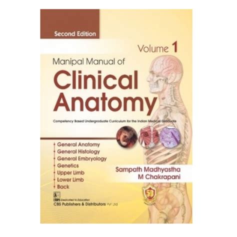 Manipal Manual Of Clinical Anatomy Volume 1 2nd Edition 2023 By