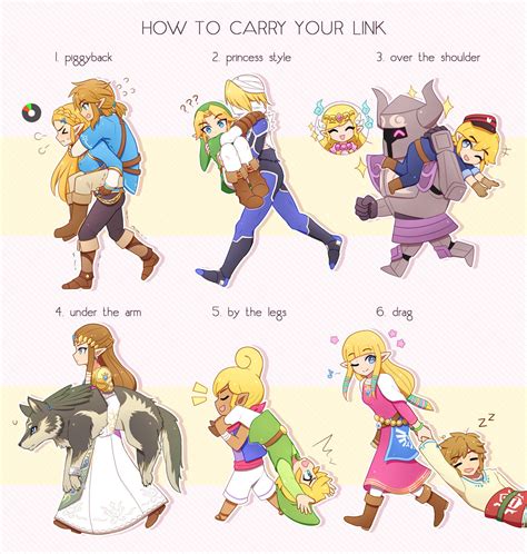 How To Carry Your Link The Legend Of Zelda Know Your Meme