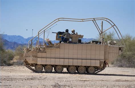 Bae Systems Releases New Photo Of Us Armys Next Gen Troop Carrier