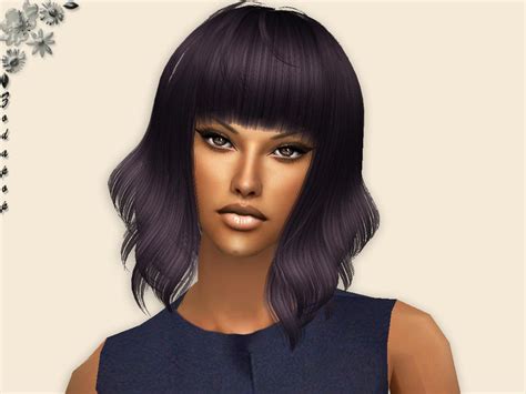The Sims Resource Hair Set 6 10 Raven
