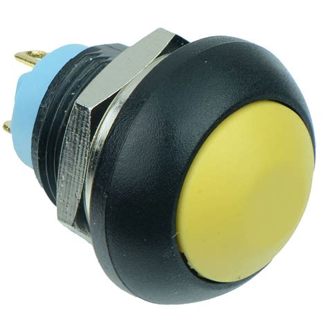 Momentary Off On Waterproof Mm Push Button Switch A Ip Spst Ebay