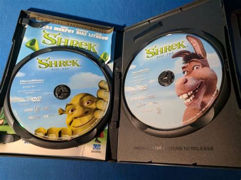 Shrek 2001 Dvd Disc 1 Bhe