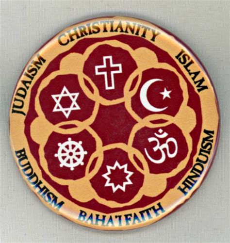 Circle Of Religions Magnet Bahai Resources