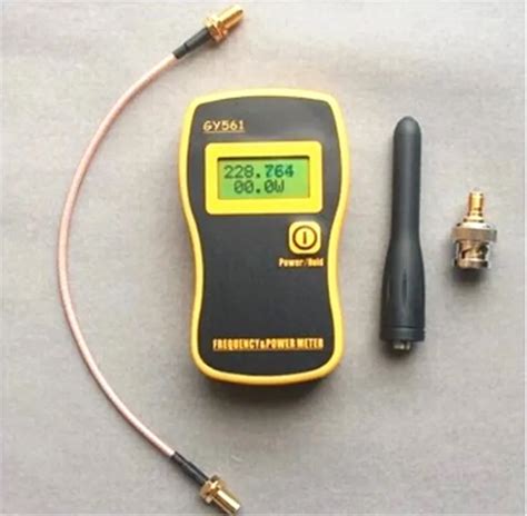 Free Shipping Rf Radio Frequency Meter Power Counter Tester Digital