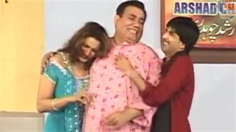 Nasir Chinyoti With Saima Khan And Sajan Abbas Comedy Clip Punjabi