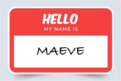 Maeve Name Meaning Origins And Significance