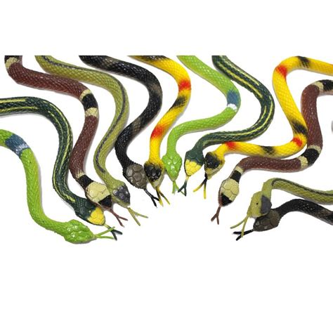 Fun Central Au077 14 Inch Toy Rubber Snake Rubber Snake Snake Toys