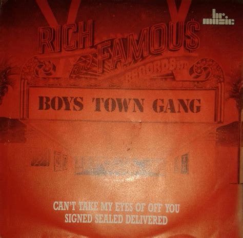 Boys Town Gang You Can T Take My Eyes Off You Vinyl Records Lp Cd