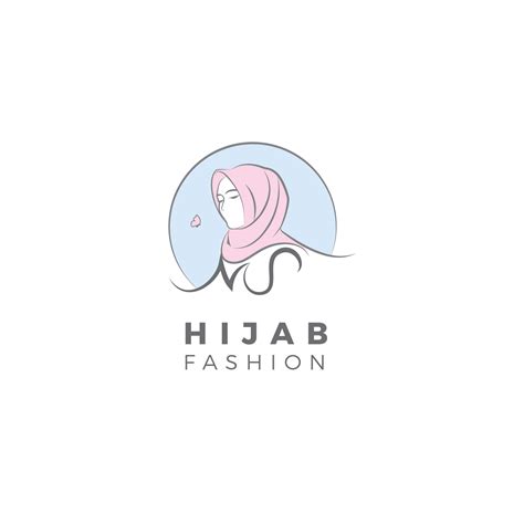 Hijab Logo Fashion Photoshop
