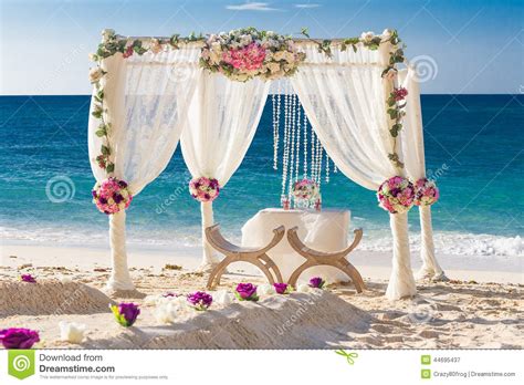 Wedding Set Up Tropical Outdoor Wedding Reception Beauti