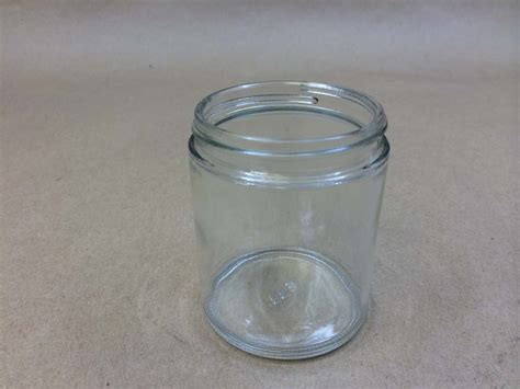 6oz Straight Sided Glass Jar Obc08184f24 Yankee Containers Drums
