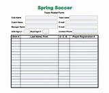 Soccer Team Template Pictures