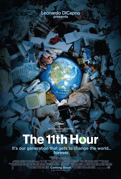 The 11th hour opens with news footage of wildfires, floods, earthquakes, and hurricanes intercut with clips of insects scuttling, activists protesting, and eschewing the personal plot that gore offered in an inconvenient truth, the 11th hour instead makes a case for the interconnectedness of human. The 11th Hour (#2 of 2): Extra Large Movie Poster Image ...