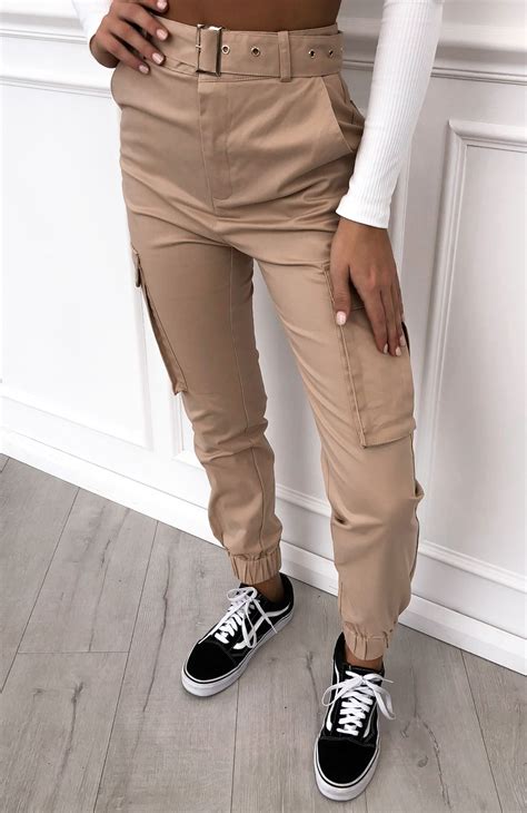 Pin By Fishing On Tan Cargo Pants Women Cargo Pants Outfit White