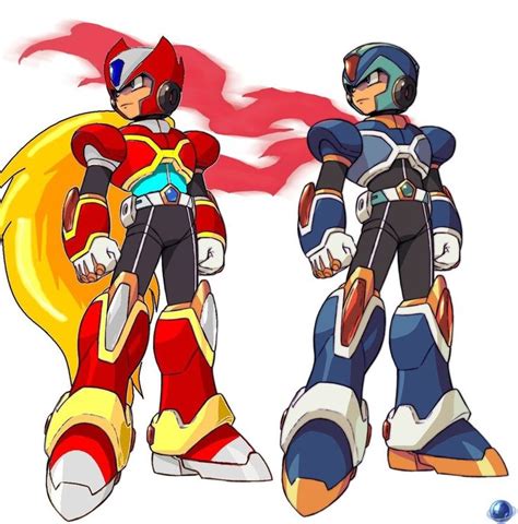 Mega Man X And Zero Mission Command I Think These Were The Best Designs Of The Characters Mega
